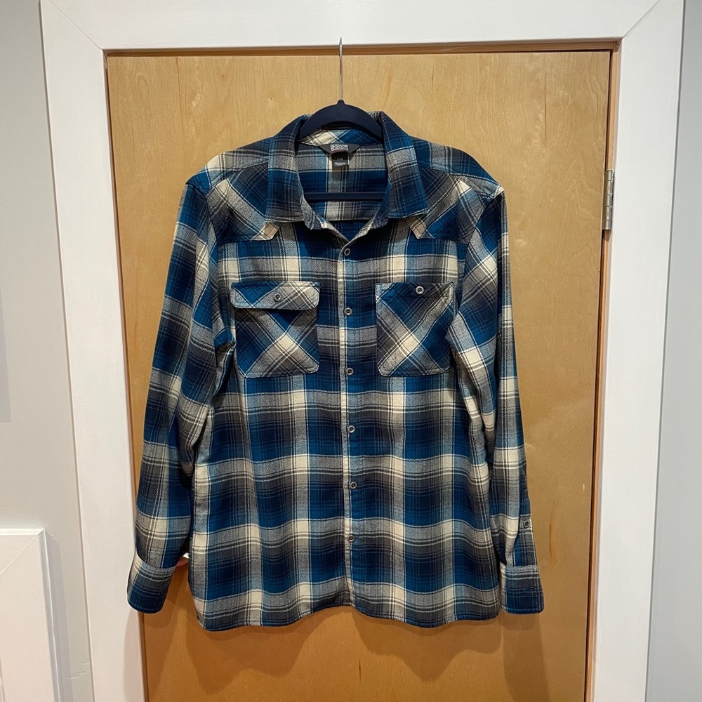 Outdoor Research Men’s Feedback Flannel Shirt Large